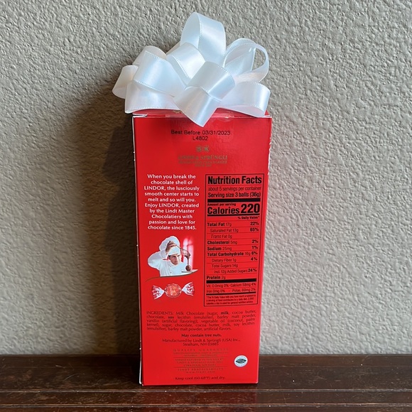 NWT Lindt Lindor Milk Chocolate Truffles *2 for $5* - Picture 3 of 5